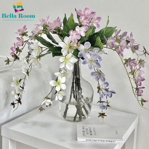 Artificial Jasmine Hanging Flowers Simulation Silk Flowers Home Soft Decoration for Wedding Decorative Landscape