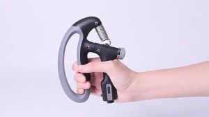 HANDGRIP DIGITAL OTOMATIS HITUNG 0-99 HANDGRIP ADJUSTABLE 5-60 KG