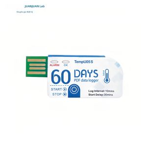 juan juan | Thiết Bị Ghi Dữ Liệu Nhiệt Độ USB Dùng Một Lần TempU05S Ghi Nhận Dữ Liệu 60 Ngày Cho Việc Bảo Quản Chuỗi Lạnh Kèm Báo Cáo PDF - Thương Hiệu JUANJUAN