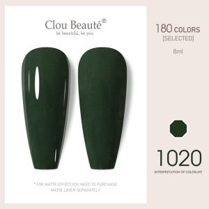 Clou Beaute Gel Polish Hema TPO Free Colors Semi Permanent UV Nail Art Top Coat Gel Polish Manicura At Home Lakiery Hybrydowe