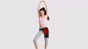 Hailicare | Hip Thigh Heating Wrap 660nm Red Light Belt 105 LEDs 3 Temperature Modes Adjustable USB Thermal Support