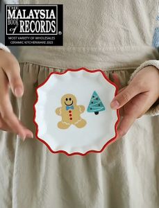 🔥Ready Stock🔥Creative Christmas Series Tableware/Xmas Cute Dinnerware/Snacks Fruit Plate Bowl Set/Mug/Cup/Christmas Gift