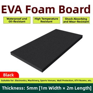 QHRUBBER | Black EVA Foam Sheet Props and Packaging Inserts