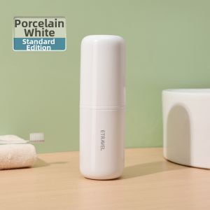 ETRAVEL | Portable 2-in-1 Travel & Home Use Tooth Brushing Cup
