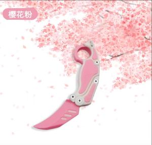 Đồ Chơi Con Bướm Sáng Ban Đêm Bằng Nhựa Có Thể Gập Lại 3D Rau Câu Đao Robber Đồ Chơi Mô Hình Đao Gấu Bông Cho Người Lớn Và Trẻ Em