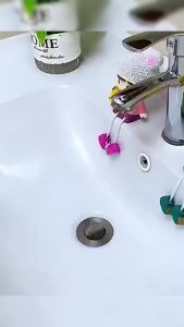 JeDa หัวต่อก็อกนำ้แบบซิลิโคน ป้องกันน้ำกระเด็นใส่เวลาล้างมือ ล้างจาน Silicone faucet