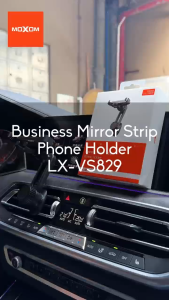 Moxom LX-VS829 Adjustable CAR AIRCON Vent Phone Holder AUTOMATIC CLAMPING CHARGING PORT CAR AIR CON VENT MOBILE HOLDER