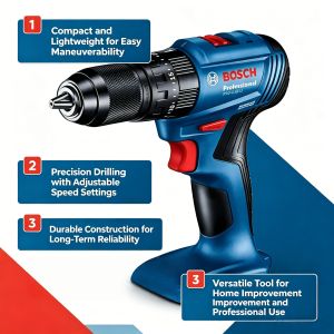 Bosch | Bosch GSB 185-LI 18V Brushless Cordless Impact Drill 1900RPM Multifunctional Electric Screwdriver Power Tools (Without Battery)