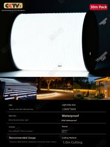 YUANMUXUAN | Waterproof Super Bright Self-Adhesive LED Strip Light 220V