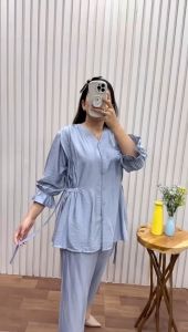 Setelan Wanita Pololinen Premium Terbaru Viral: Setelan Dewasa Polos Jumbo Terbaru Viral Kekinian