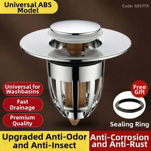 TAOSHI | Anti-Backflow Press-Down Drain Stopper