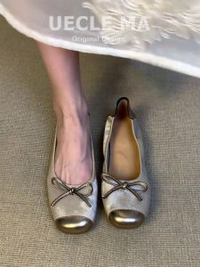 MASHUJIA | Soft Retro French Style Ballet Flats