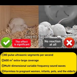 Disrupting the nervous system of rats 🐀 repellent ultrasonic Malaysia PLUG German technology Ultrasonic Mouse Repeller Non-toxic no radiation harmless to people and pets Penghalau serangga ultrasonik 2025 Mouse Repeller 超声波驱鼠器 老鼠驱赶器 pest repeller