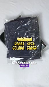 COD Celana Pendek Pria Cargo Stylish 100rb Dapat 3 Bordir
