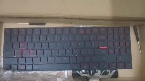 New Laptop keyboard replacement For Lenovo Y7000 Y7000P 2020 2019 1060 1050 PGO Y530 Y530P Y530-15ICH Y7000P-1060 English Red/white letters