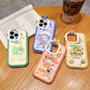 เคสสาวน่ารักการ์ตูนมอนสเตอร์เคสเลนส์โทรศัพท์นิ่ม สำหรับ Infinix Smart 7, Tecno Spark Go 2023, Tecno Pop 7 Pro เคสโทรศัพท์มือถือกันกระแทก เครื่องดื่มที่ยอดเยี่ยมในการรักษา ทุกวัน 3-5 วันการทำงาน