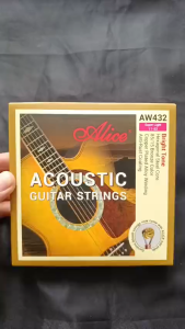 Senar String Gitar Guitar Akustik Acoustic Alice AW432