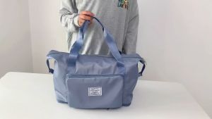 Techdoo Tas Travel Lipat Tas Duffel Tas Gym Fitness dengan Pouch Tas Lipat Hand Carry Tas Koper Besar TTB117