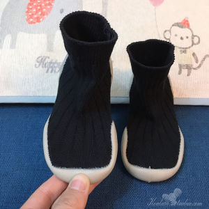 Trẻ Em Chống Trơn Trượt Mềm Giày Vải Đáy Trong Nhà Hoạt Hình Tất Giày Bé Trai Bé Gái Học Tập Đi Bộ Thoáng Khí Giày Sàn