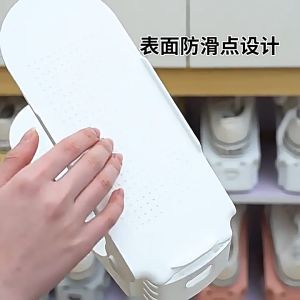 Shoe Display Stand Shoes Storage Organizer Shoes Rack Space Saver Adjustable Double Layer Shoes Organizer Rak Kasut