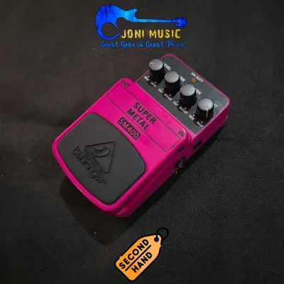 Efek Gitar Behringer Super Metal SM400