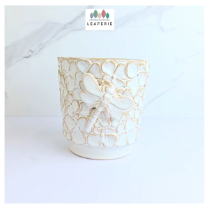 The Leaferie Handmade Elio plant pots. flowerpot . flowerpots . flower pot . planter  Ceramic