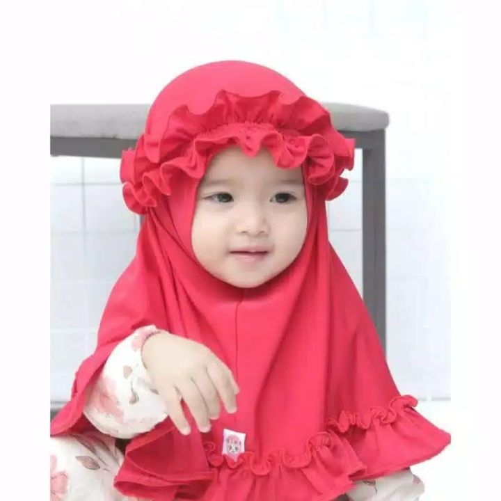 Jilbab Hijab Kerudung Bayi 0 3 Tahun All Size Baby Kriwil Raina jilbab-hijab-kerudung-bayi-0-3-tahun-all-size-baby-kriwil-raina