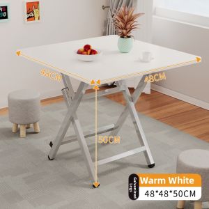 FWTDF | Foldable Easy-to-Use Home Dining Square Table