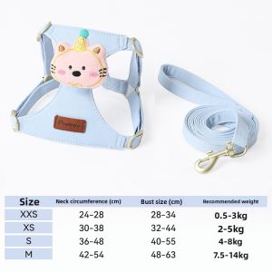 HOOPET | Harness Lead Dog Vest for Small to Medium Dogs