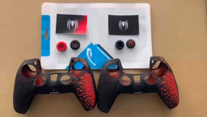 Silikon Controller DualSense Stik PS5 Spiderman / Silicone Stick Casing PS 5 Spiderman Gamepad Premium