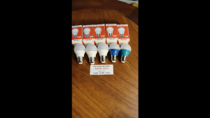 Bóng đèn LED BULB MÀU (Ánh sáng trắng/vàng/đỏ/xanh dương/xanh lá cây)  trang trí công suất 3W hiệu Yankon