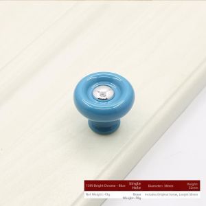 OME | Modern Minimalist Circular Ceramic Drawer Knob