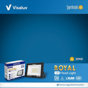 Visalux Lampu Sorot LED Flood Light Royal 10W - Lampu Tembak Cahaya Putih / Kuning (RYL-VFL5510)