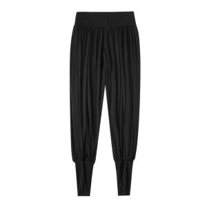 Danse Comtemporaine Exercise Clothing Pants Men and Women Mongolian Loose Ankle-Banded Knickerbockers Breathable Modal Training Practice Pants