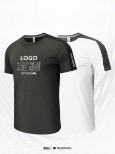 FINDPOWER&FIPO | Custom Logo Short Sleeve Quick-Dry T-Shirt