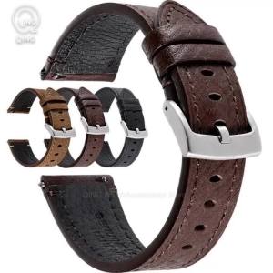 20/22mm Quick Release Universal Calfskin Leather Watch Strap Men Women Watchband Sport Bracelet Wristband Accessories for Huawei