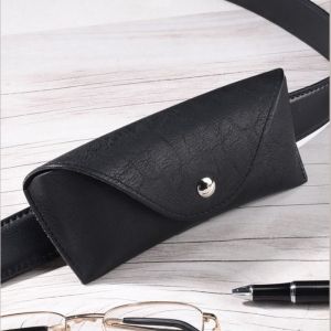 【COD+IN STOCK】PU Waist Reading Glasses Belt Cases Storage Box Belt Wearable Sunglasses Box