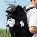 พัดลมเพดานแบบพกพาCampingเต็นท์เพดานพัดลมหลังคา 8000Mahไร้สายพัดลมAir Circulatorsพร้อมรีโมทคอนโทรล. 