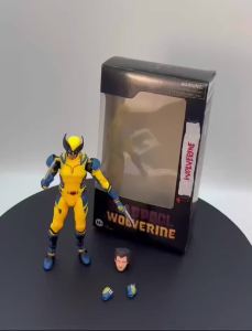 Bandai | 16cm Marvel Legends Wolverine 6 Inch Action Figure Deadpool And Wolverine Movie Version With Interchangeable Head Collectible