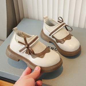 JIFANPAUL | Spring-Autumn 2025 Girls Princess Leather Shoes Soft Sole