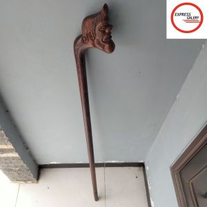 tongkat jalan kayu galih asem ukir semar C21