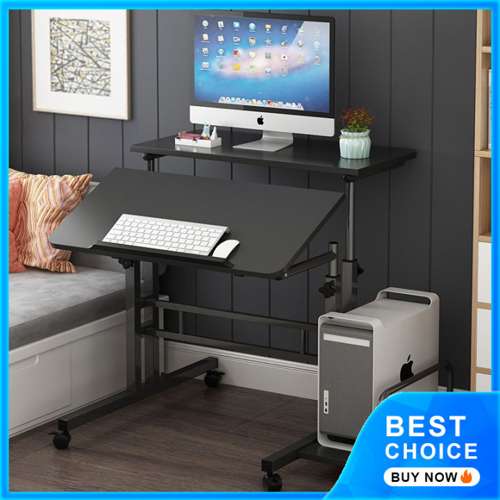 Elevating Computer Desk Mobile Elevating Office Desk, Standing Computer Desk, Elevating Height ...
