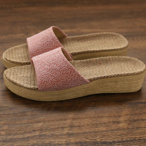 Keluojing | Thick Sole Wedge Non-slip Indoor Slippers