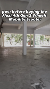 MOBOT SG OFFICIAL | FLEXI 4th Gen 3 Wheels Mobility Scooter | Classic Compact |  LTA Compliant