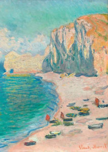 Claude Monet Landscape Artwork Jigsaw Puzzle 1000PCS-50X70CM Stress Relief Puzzle Wall Art Decor Gift