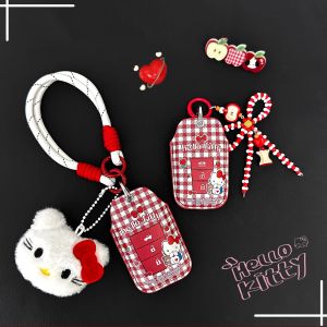 Túi Đựng Chìa Khóa Ô Tô Toyota RAV4 Camry Corolla Le Vios Avanza Highlander Bằng Da PU Bền Bỉ Phụ Kiện Nội Thất Xe