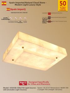 HADLITE | High-End Luxurious Rectangular Chandelier
