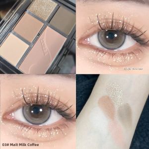Veecci Omega Only Light Eye Shadow Palette E01 Natural Highlighting Subtle Makeup Portable Five Color Palette Beauty Tool