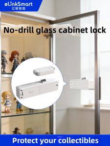 elinksmart | No Drilling Invisible Drawer Cabinet Smart Pet Cage Password Lock