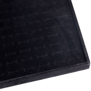1 Pc Velvet Jewelry Storage Tray Ring Earring Display Box Brooche Handicraft Classification Organizer Exquisite Tray Case
